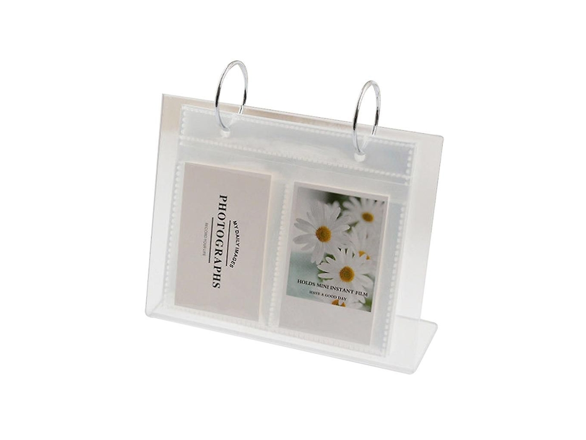 Álbum De Fotos Vertical Multifuncional Com 68 Bolsos, Para Mesa, Com Aba