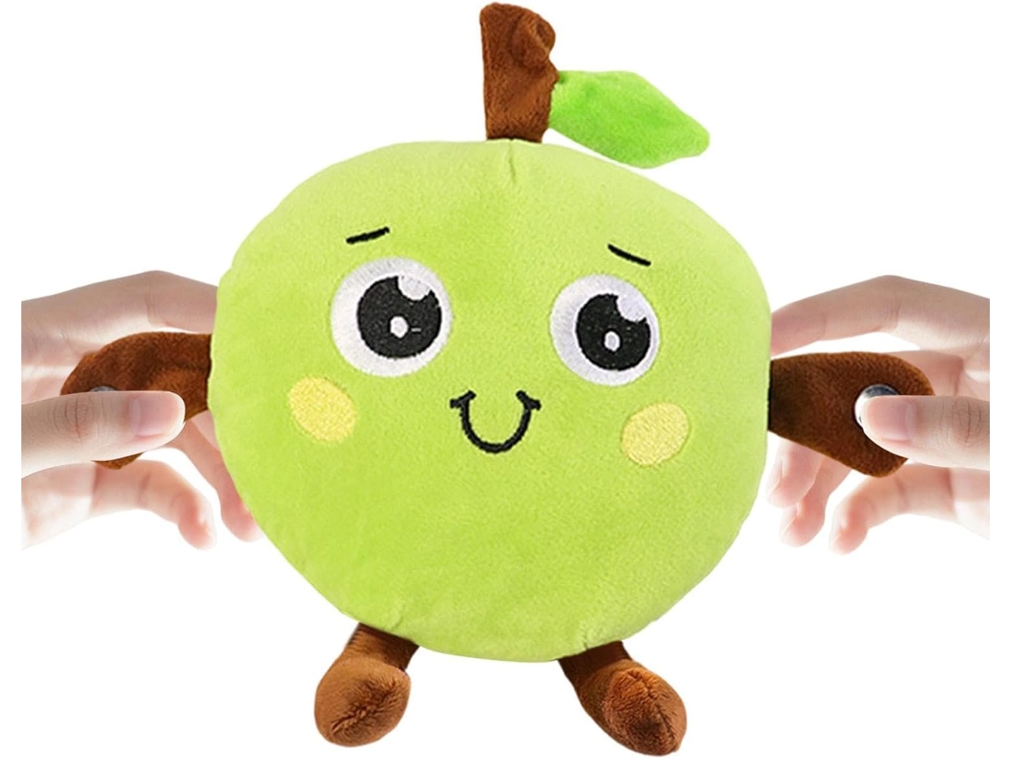 Brinquedo De Pelúcia Interativo Com Sons, Boneca Sensorial Macia