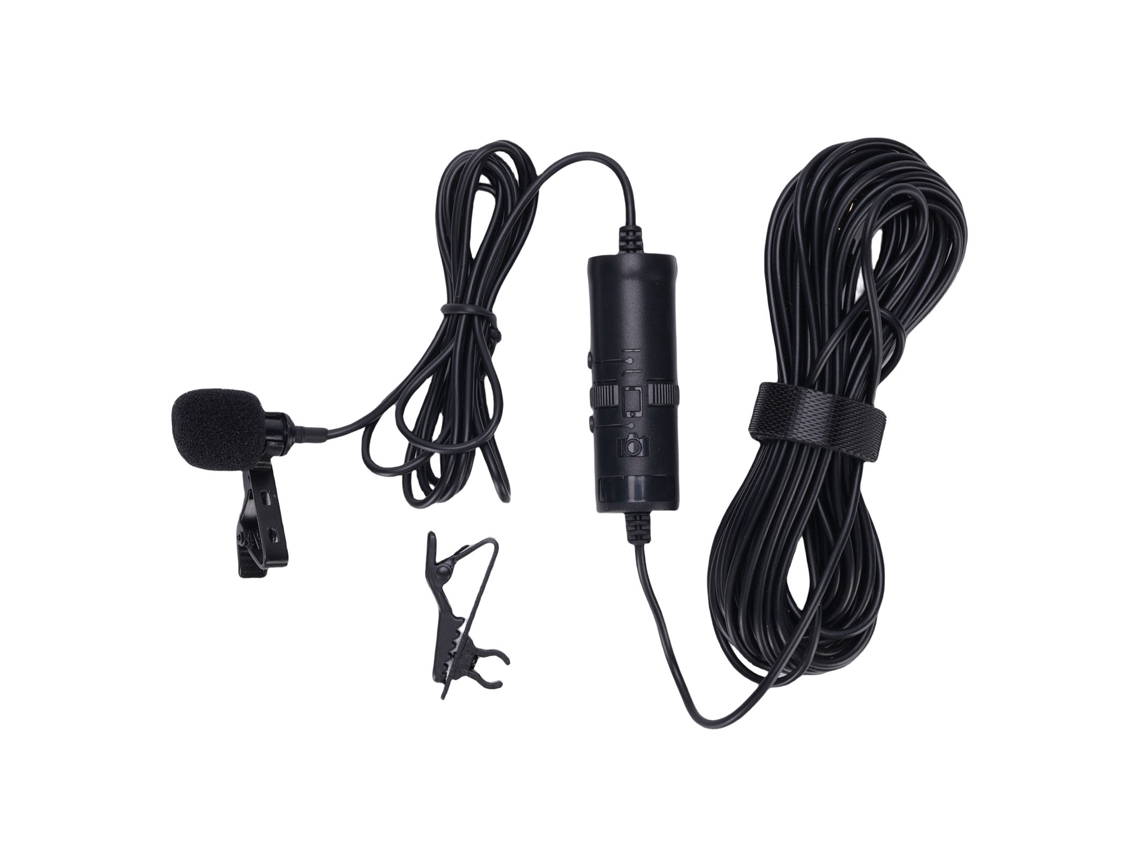 2026 micrófono Lavalier Clip On Micrófono Lapel para Grabación Y Voz, Clip Microphone