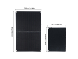2026 panel Solar de Carga de 60w de Silicio Monocristalino Portátil para Hogar, Coche, Barco, Interior Y Exterior Con Mango