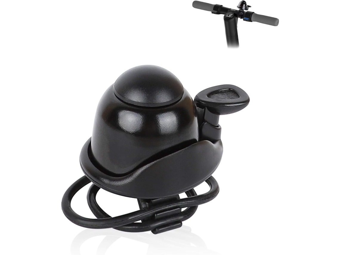 Campainha AQUAFORGE infantil em plástico, segurança para MTB estrada, scooter e uso adulto