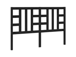 Cabeceira de Cama 146x4x100 Cm Pinho Maciço Marrom MAISON EXCLUSIVE