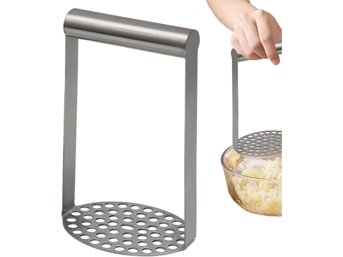 Utensílios Para Amassar Carne E Vegetais Em Aço Inoxidável,