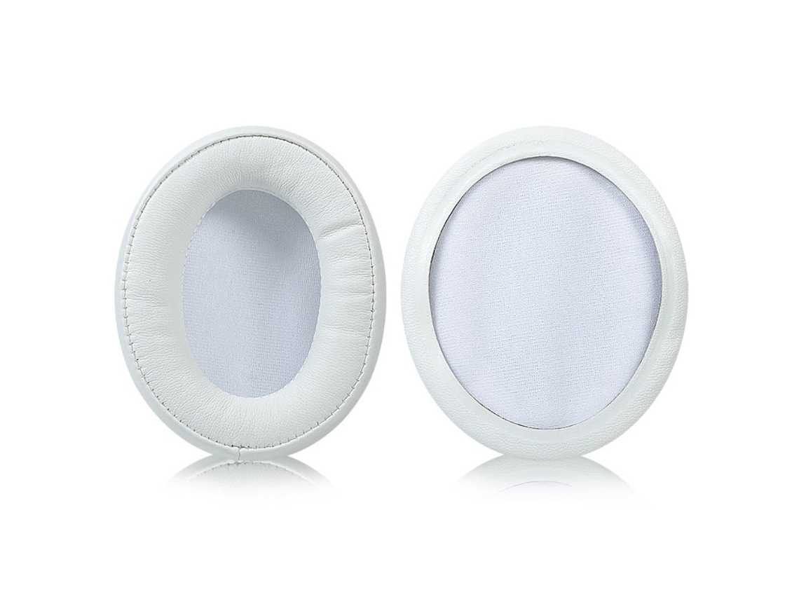 Par De Almofadas Auriculares De Couro Audio Technica Ath Ar5is / Ar5bt Branco Brilvibera