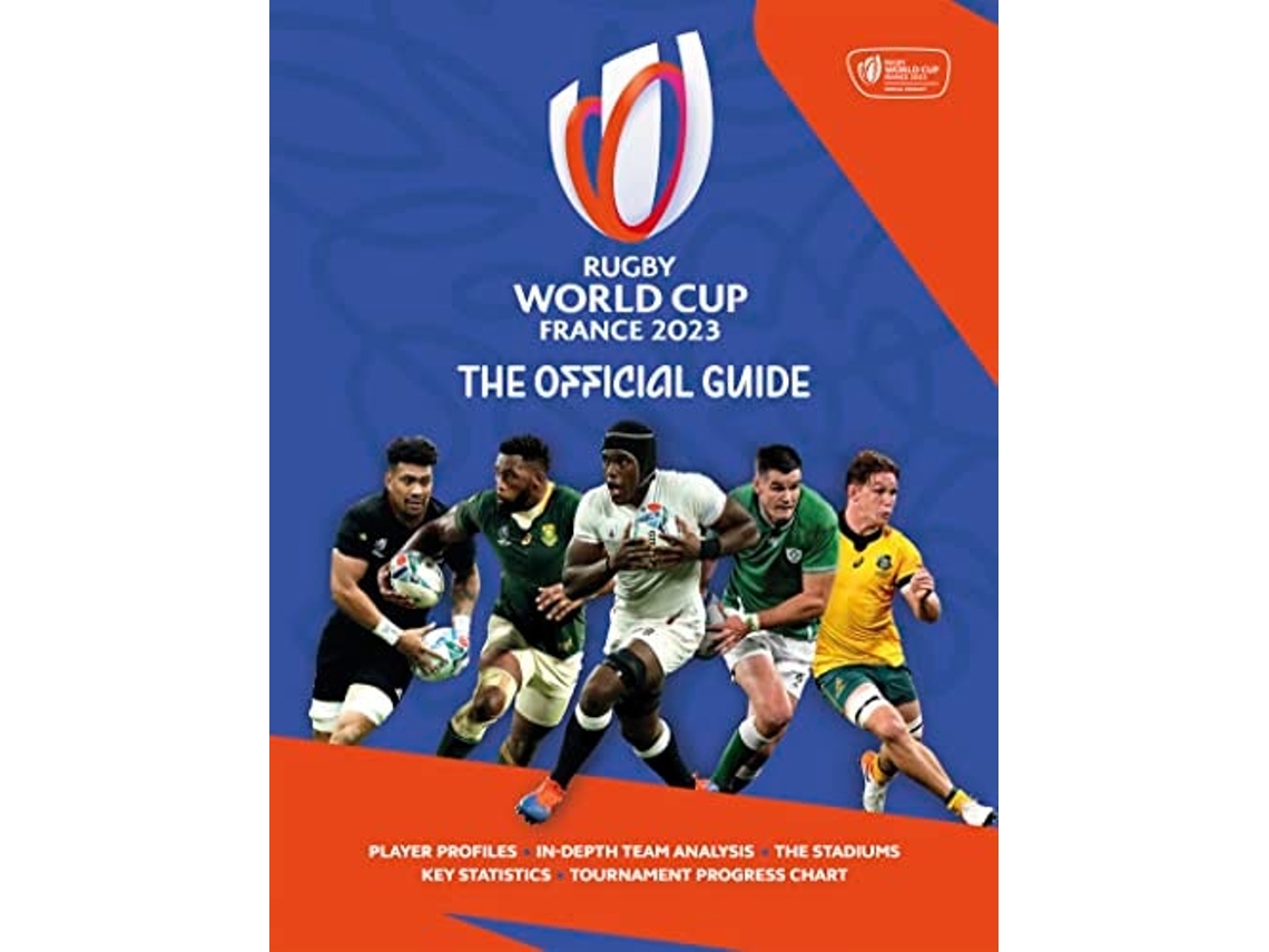 Livro Rugby World Cup France 2023 de Simon Collings (Inglês)