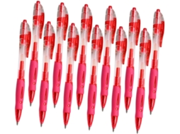Nuobesty Conjunto De 12 Canetas Gel Portáteis Para Escritório,