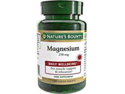 Suplemento Alimentar NATURE'S BOUNTY Magnésio (100 comprimidos de 250mg)