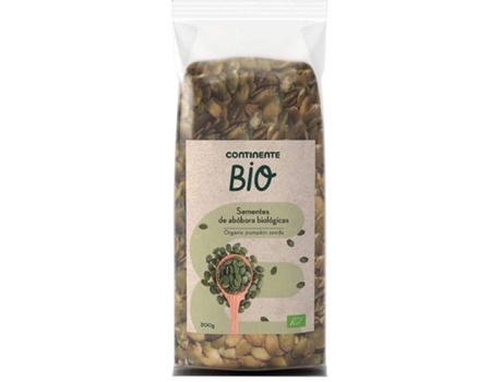 Sementes De Abóbora Biológicas CONTINENTE BIO 200 gr