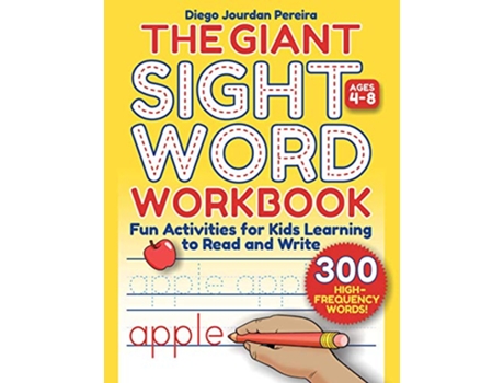 Livro Giant Sight Word Workbook de Diego Jourdan Pereira (Inglês)