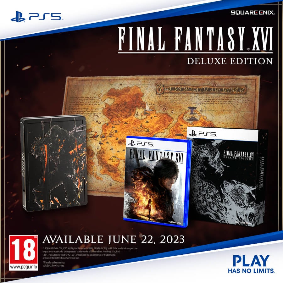 Jogo Final Fantasy XVI PS5 - Game Mania