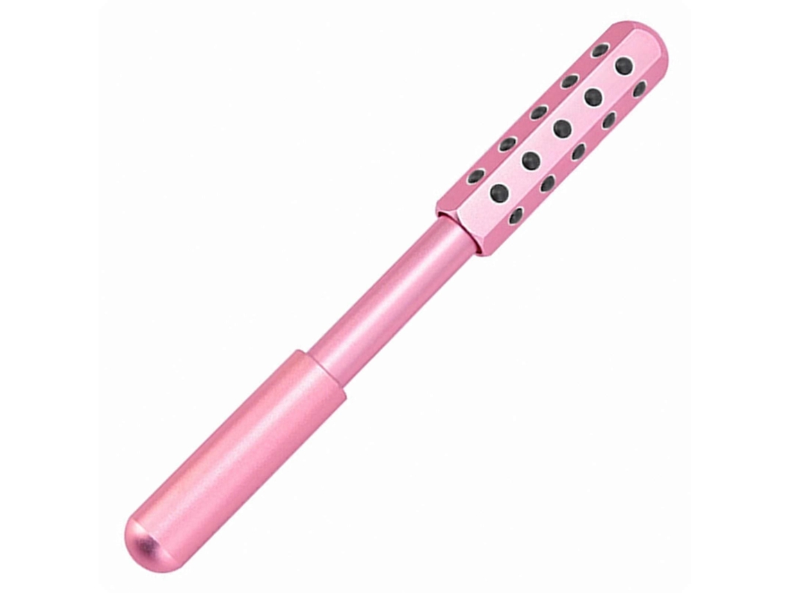 Germanium Beauty Roller Masajeador Facial Antiarrugas em Barra para Viagens a Casa GOKOCO