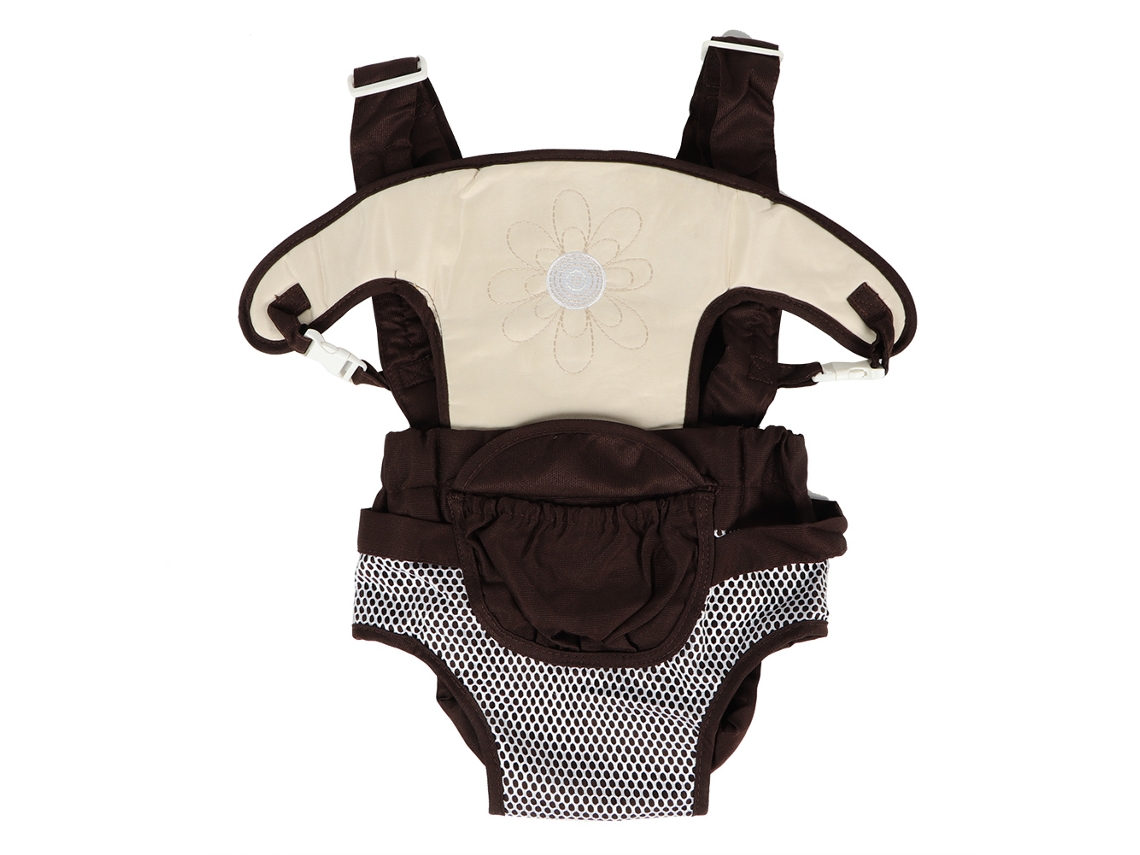 Mali porta bebê Multifuncional Ergonômico Respirável para Bebês e Crianças (khaki)