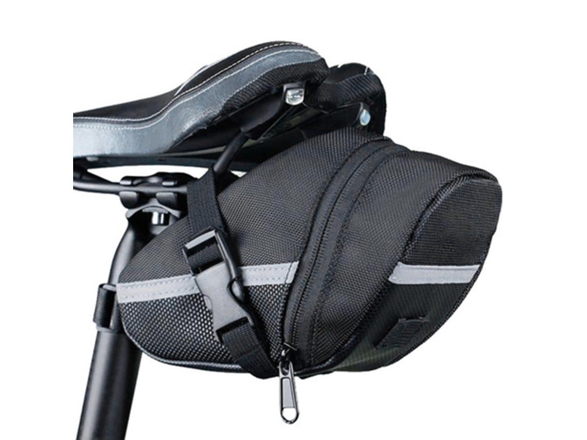 Bolsa de Selim para Bicicleta, Resistente À Água, Preta. BRILVIBERA