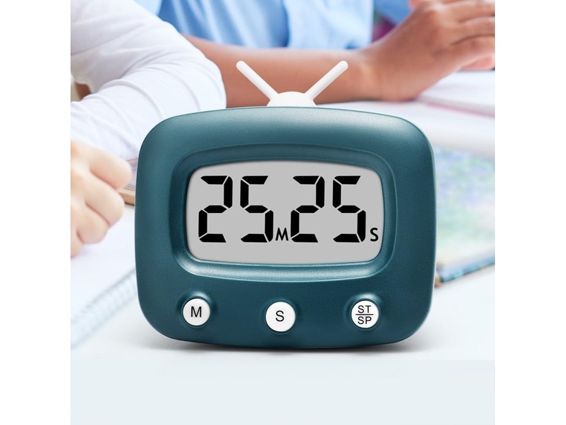 Timer Digital Para Cozinha, Visual E Resistente, Para Uso Doméstico