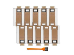 Substituição de 10 sacos de vácuo para Roborock S7 T7s T7s Plus saco de pó
