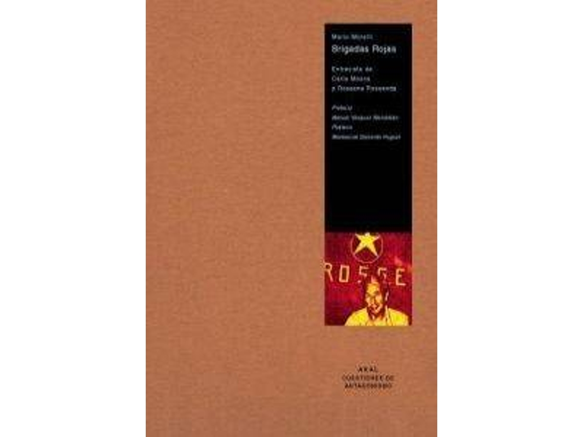 Livro Brigadas Rojas de Mario Moretti (Espanhol)