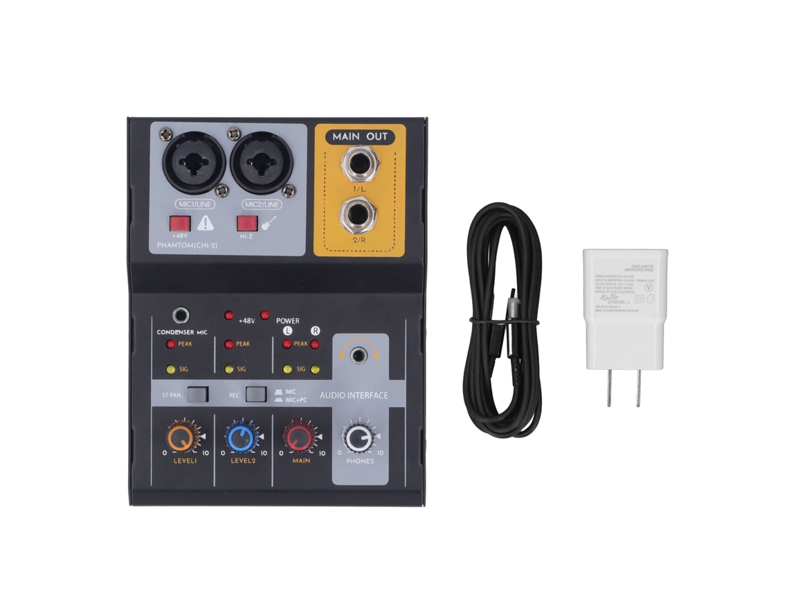 Mixer de Gravação 2 Canais Mali