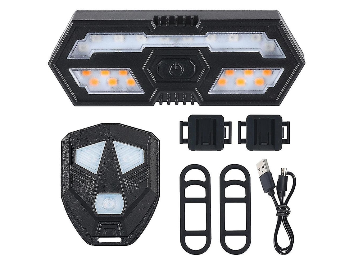 Novos Indicadores De Direção Para Bicicleta Com Controle Remoto, Luz Traseira De Led Para Bicicleta.