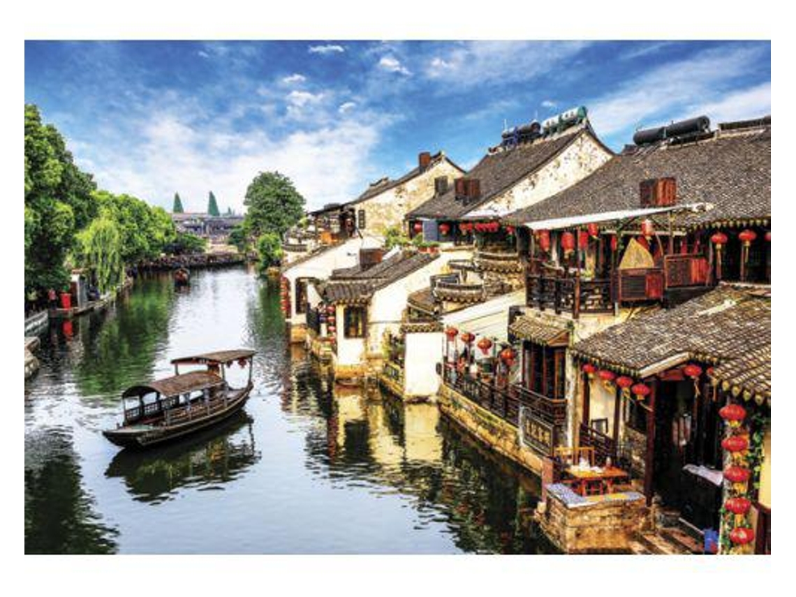 Puzzle Anatolian Xitang Cidade Antiga 2000 Peças