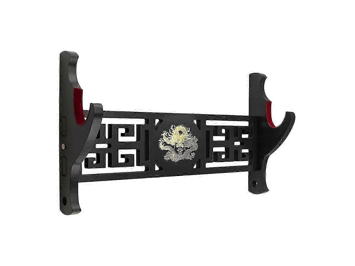 Suporte De Parede Para Espadas Legendárias Com Apoio Para Katana E Luzsabre Samurai
