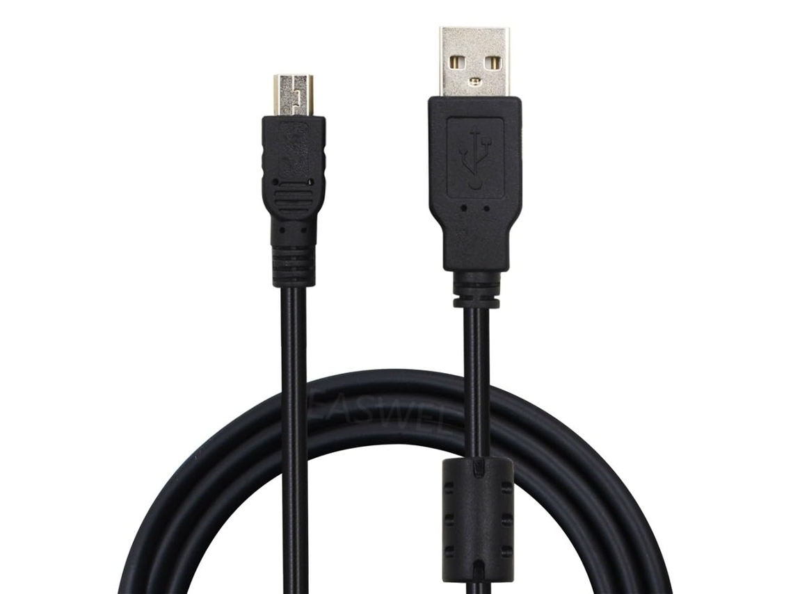 Cabo De Sincronização Dados Usb Compatível Com Gravadores Voz Sony Icd B510f, Icd Bm1 E Bm1b