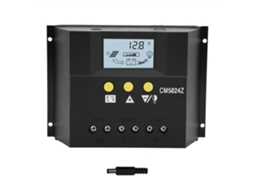 Controlador De Carga Solar Pwm Com Sensor De Temperatura Cm5024 12v24v50a