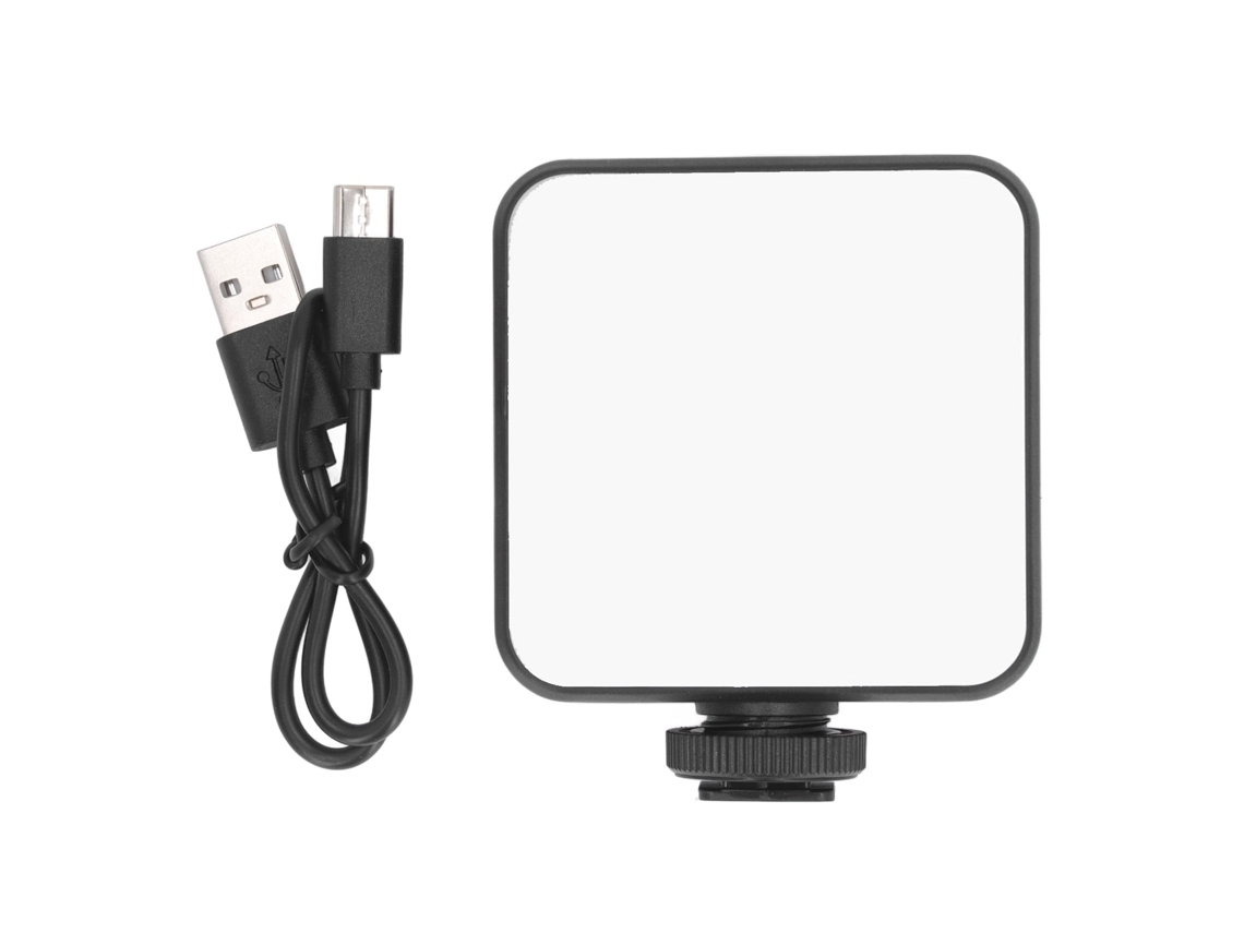 2026 luz de Vídeo Rgb Portátil de Cor Completa, Regulável, Recarregável para Fotografia e Câmera