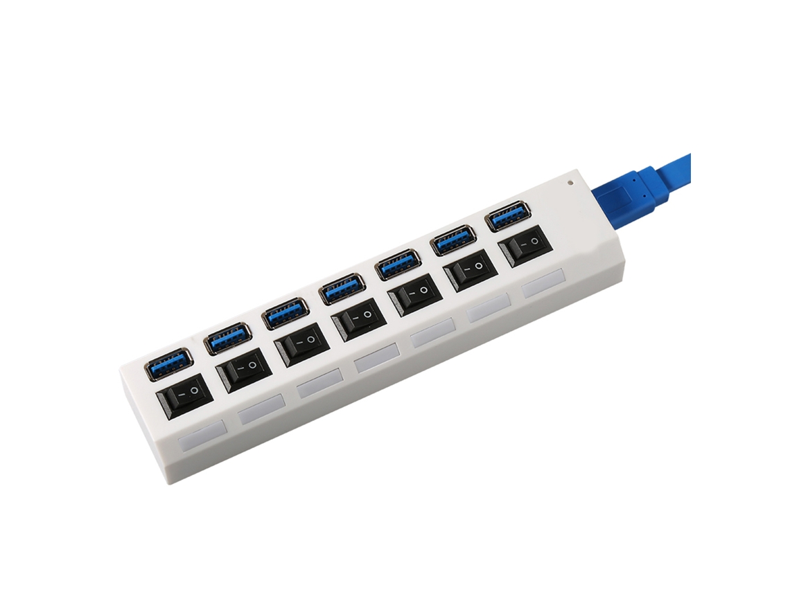 Hub Usb3.0 LAXISCREED 7 Portas com Interruptor