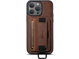 Capa Orysin Em Pele Vintage Handyfit Para Iphone 13 Pro Max | Estilo Clássico Com Proteção Moderna