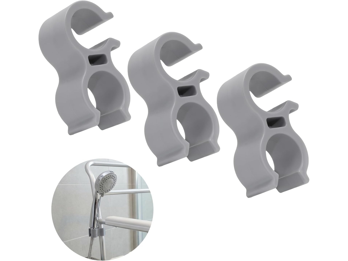 Conjunto De 3 Suportes Para Chuveiro Mão Cadeira Banho, Braçadeira Reforçada Para Assento De Banheira, Banco