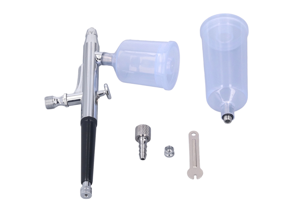 Kit De Pistola De Pintura Laxiscreed Com Bicos Ajustáveis De 0.2 A 0.3mm E Capacidade Até 10l