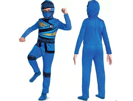 Fantasia Lego Ninjago Jay 4 6 Anos S Disguise