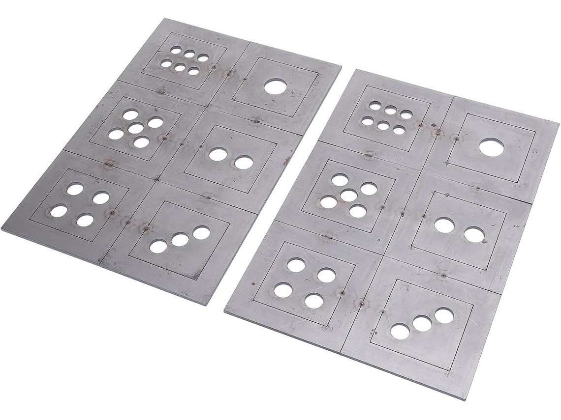 Kit De Placas De Aço Para Prática De Soldagem. Treinamento Inovador Em...