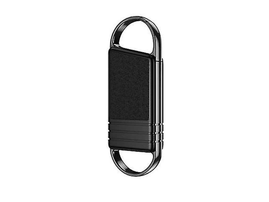 Minigravador De Voz Com Chaveiro Usb, Gravador De Voz Digital Ativado, Reprodutor De Mp3 De 192 Kbps 32 Gb Yizhood (preto)