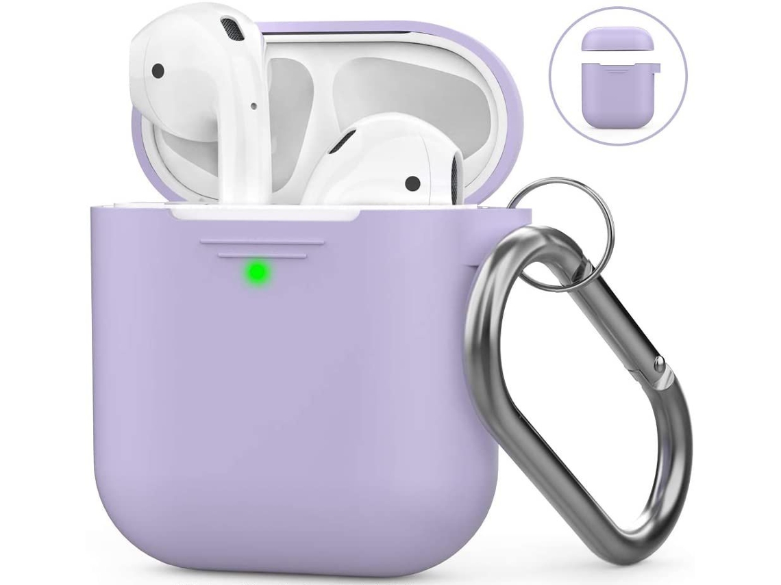 Capa De Silicone Para Airpods Compatível Com Apple Airpods 2 E 1