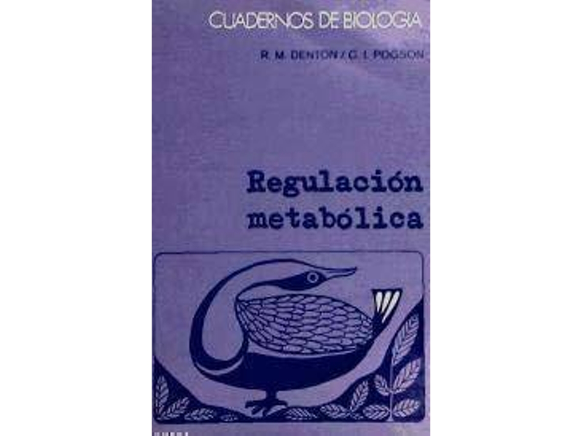 Livro Regulación metabólica de Richard Michael Denton C I Pogson (Espanhol)