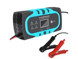 Cargador Inteligente De Baterías 12v10a Com Reparo Por Impulso E Tela Lcd Para Carros, Motos E Barcos