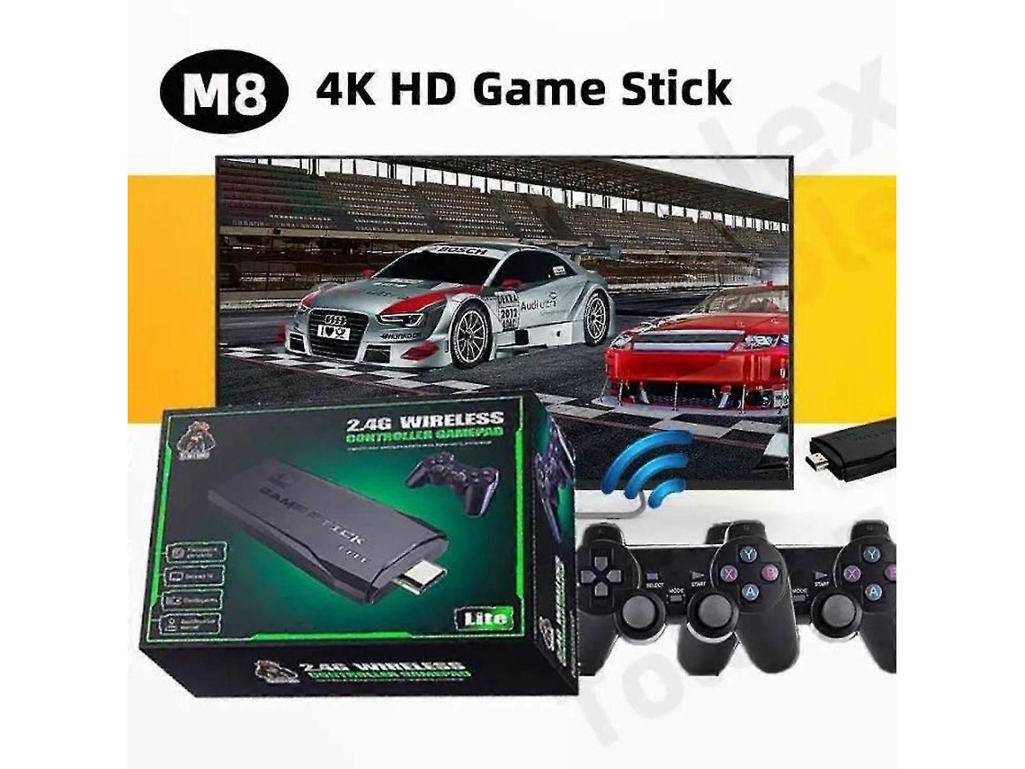 Game Stick Retro Lite 4k de 25 26 Polegadas com 10.000 Jogos GOKOCO