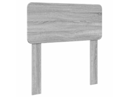 Cabeceira Cinza Sonoma MAISON EXCLUSIVE em Madeira Processada 75 cm