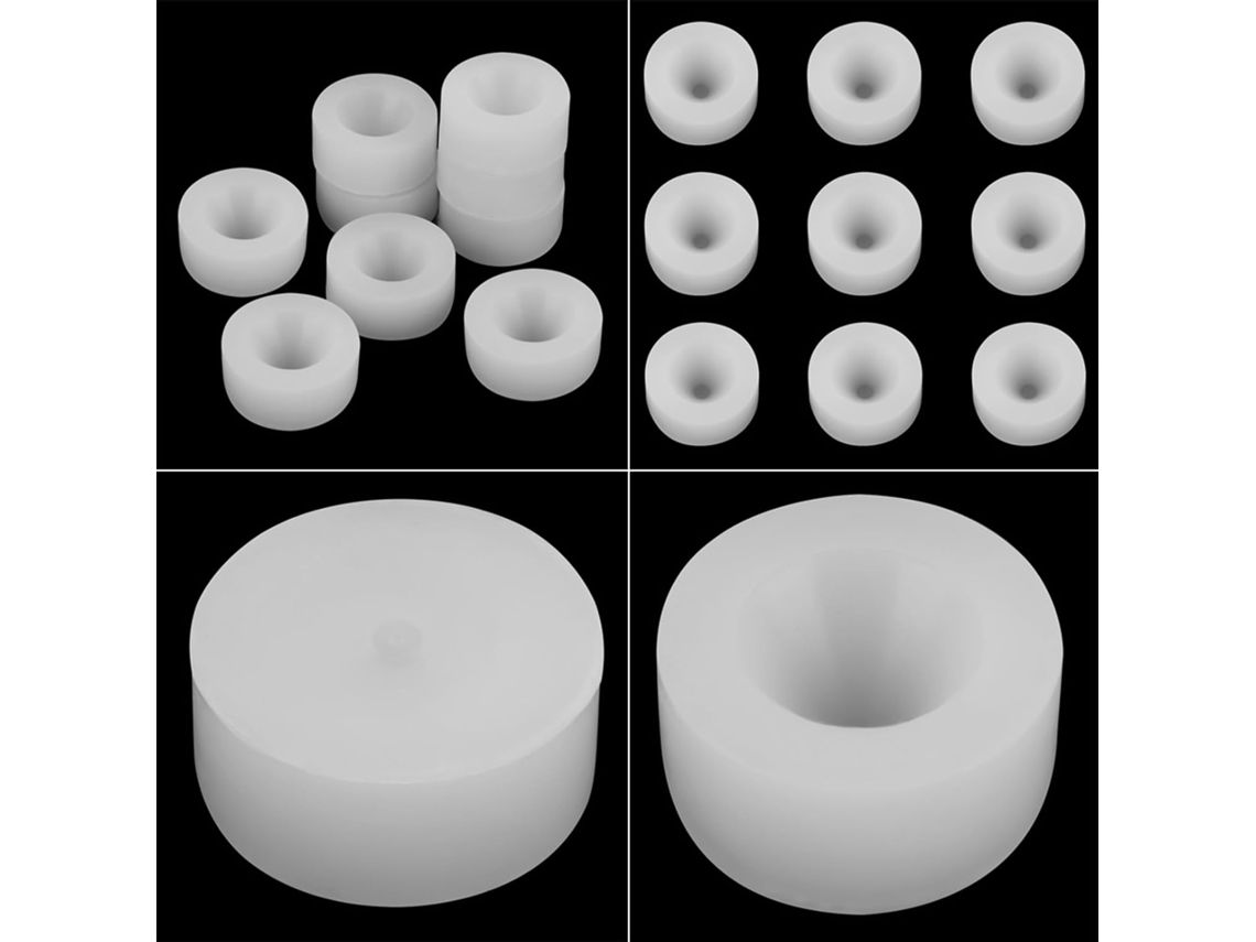 Almofada De Borracha Silicone Topincn, Acessório Durável Para Máquina De Fechamento Garrafas, Compatível Com Máquinas De