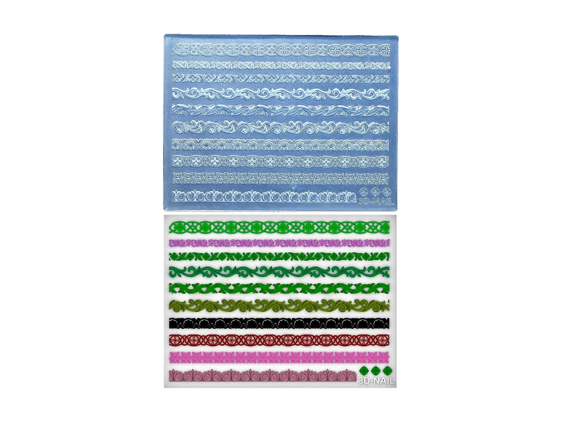 Moldes Flexíveis De Silicone 3d Para Nail Art, Materiais Artesanais Para Projetos Criativos Faça Você Mesmo E Enfeites Elegantes Hengrongshen