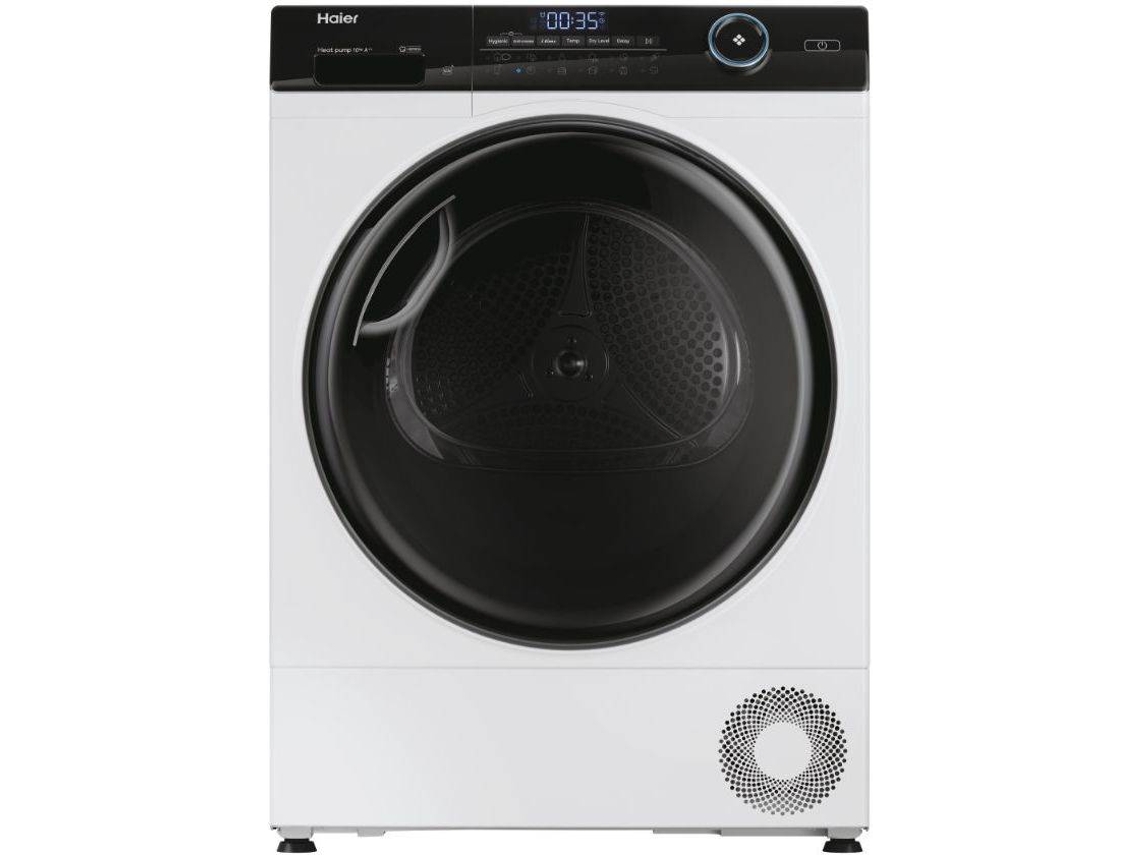 Máquina de Secar Roupa HAIER HD100-A2959E-S (10 Kg - Bomba de Calor - Branco)