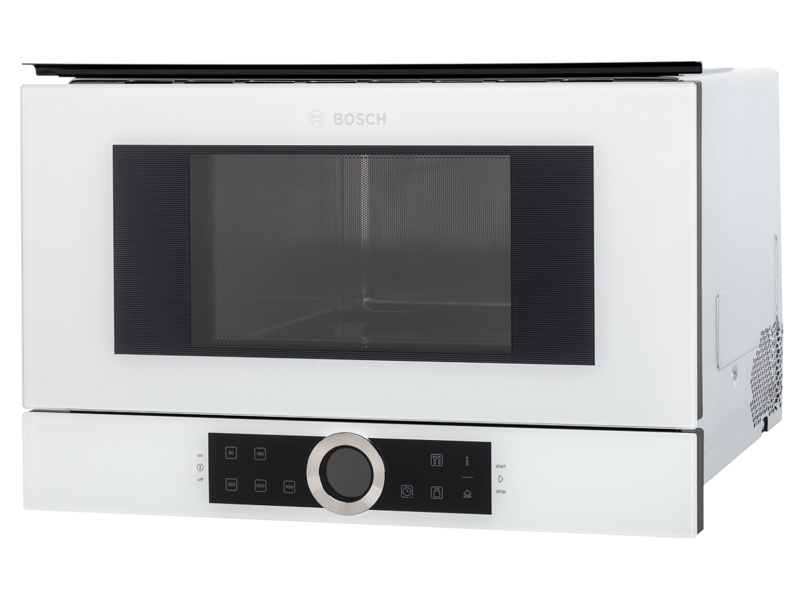 Micro-ondas Encastre BOSCH BFL634GW1 (21 L - Sem Grill - Branco)