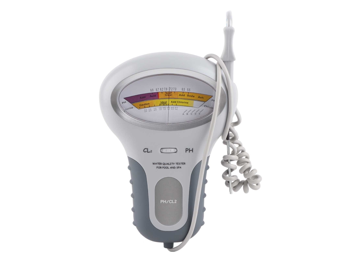 Medidor De Ph, Testador De Cloro E Detector De Água Para Piscina (sem Bateria)