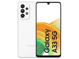 Smartphone SAMSUNG Galaxy A33 5G 128Gb A336B Ds Branco (Recondicionado Marcas Mínimas)