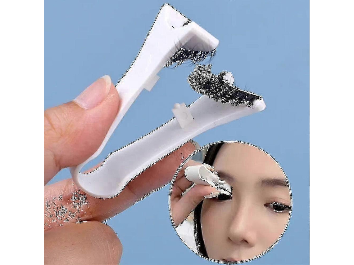 Conjunto De Cílios Postiços Magnéticos Ímã Duplo Natural Ferramenta De Enxerto De Cílios Postiços Hengjian