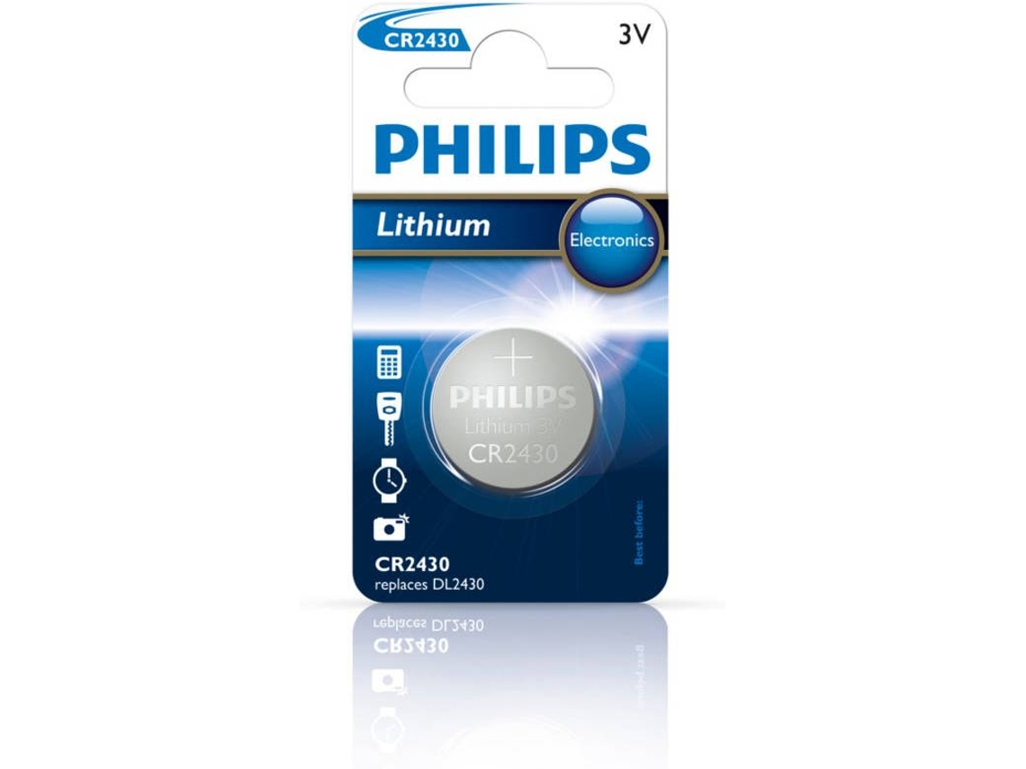 Pilhas PHILIPS CR2430/00B