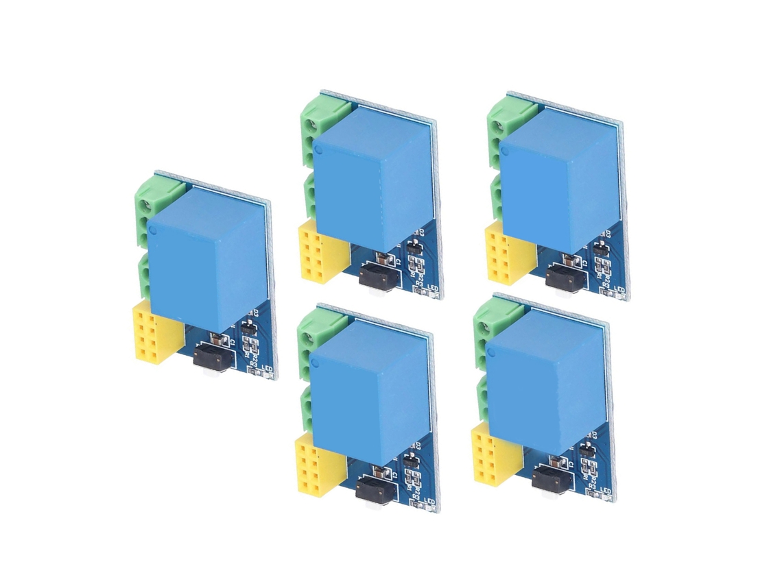 Módulo Relé Wifi Controle App 5pcs Diy