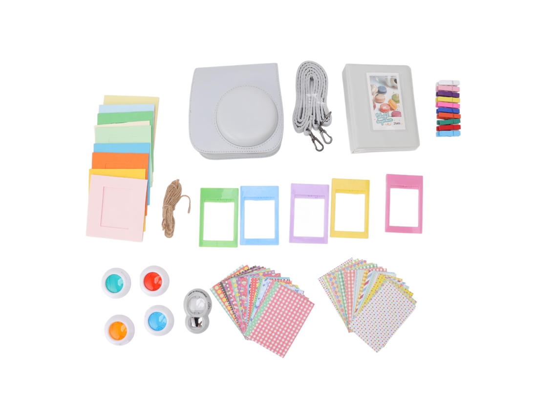 Kit De Acessórios Para Câmera 9 Em 1 Com Estojo, Moldura De Foto E Álbum De Bolso Para Fujifilm Instax Mini 8 8s 9