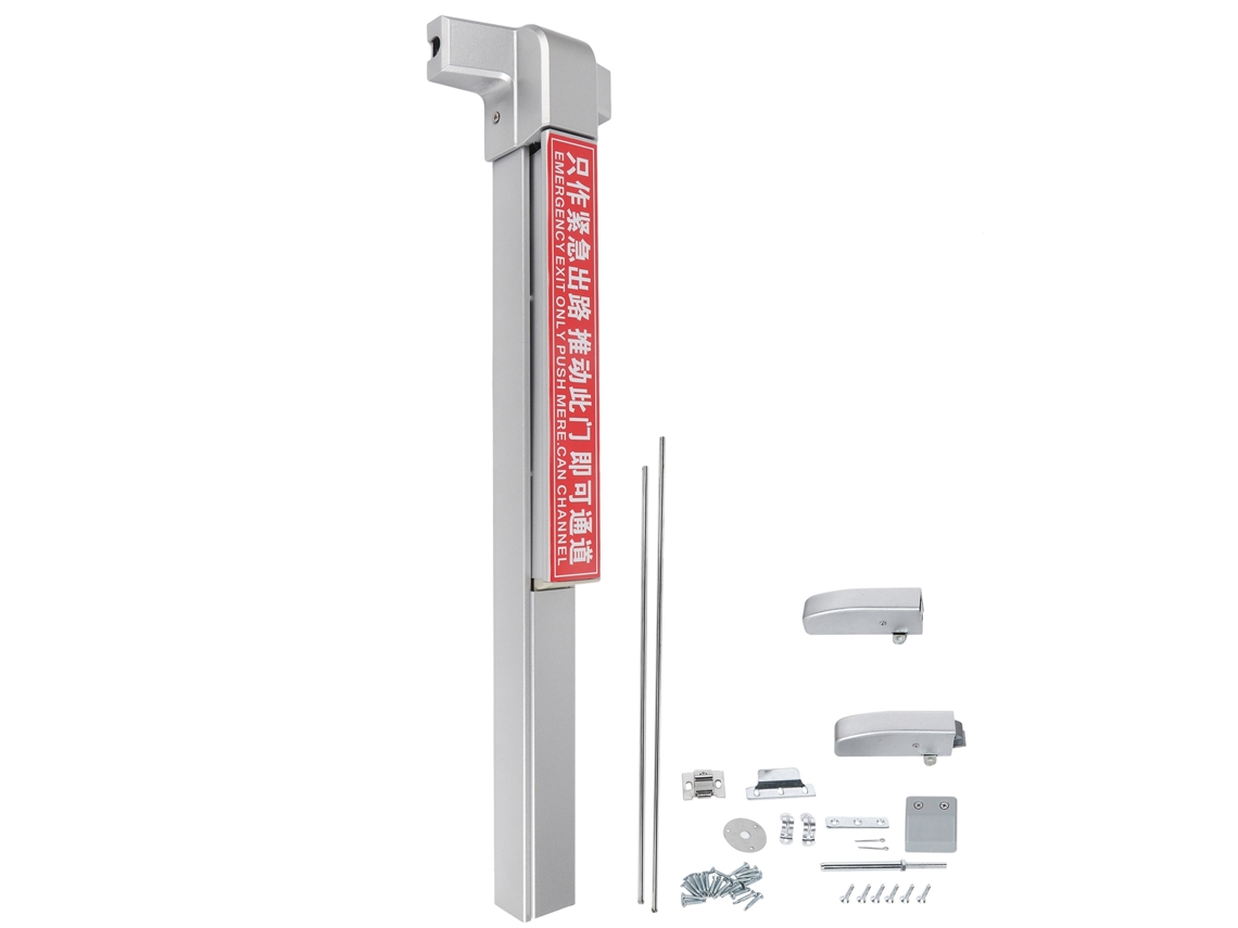 Laxiscreed Fechadura Vertical De Emergência Para Porta Única Com Sistema De Empurrar E Alta Segurança